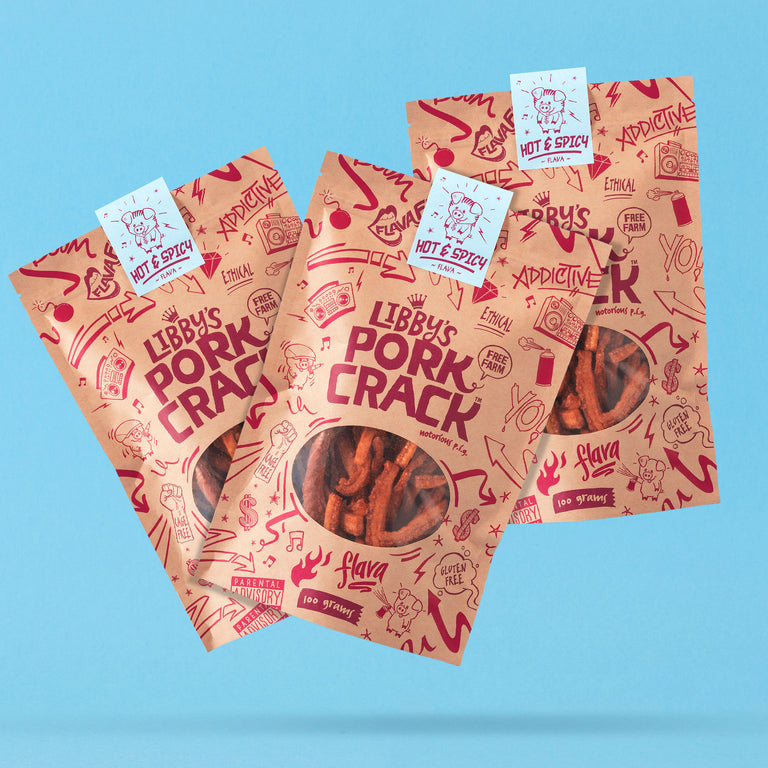 Hot & Spicy 3 Pack (100g)